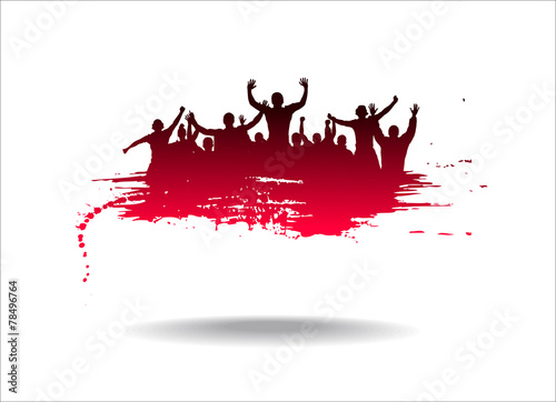 Advertising banner sports championships and concerts