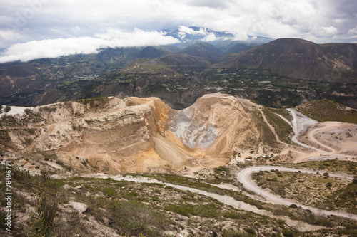 Sand mine, Quito, Ecuador