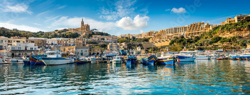 Petit port de Mgarr sur l'île de Gozo, Malte © FredP
