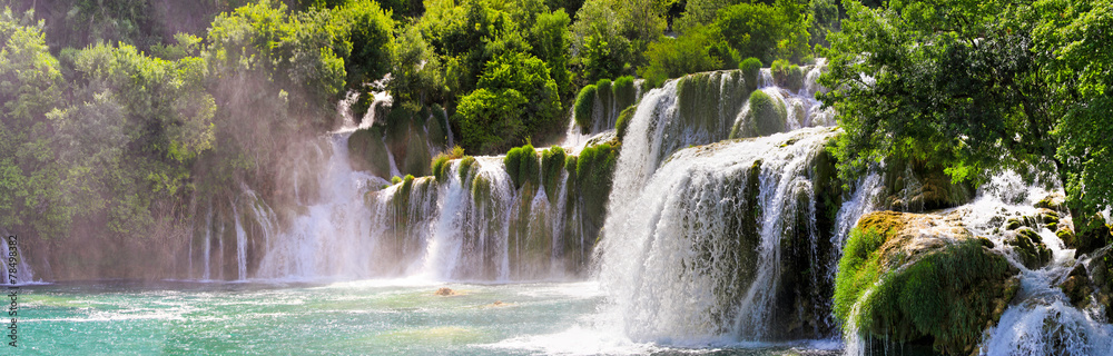 Fototapeta premium Krka waterfalls