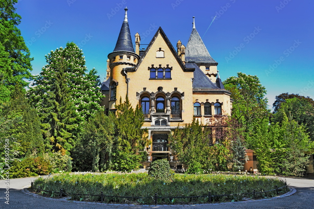 Fototapeta premium Berlin, Zehlendorf - Alte Villa