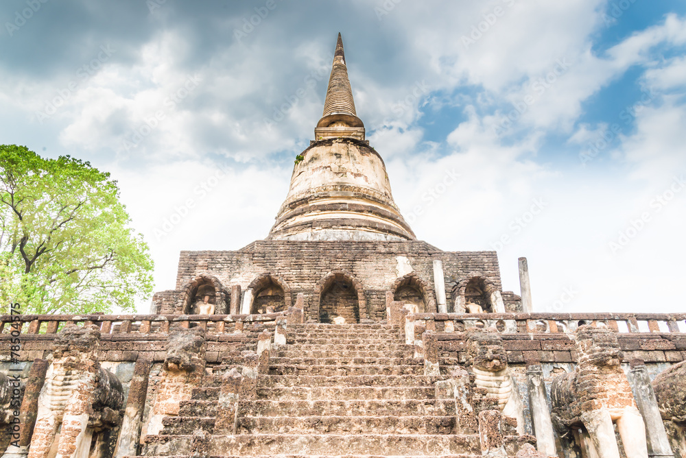 Sukhothai ruin old city