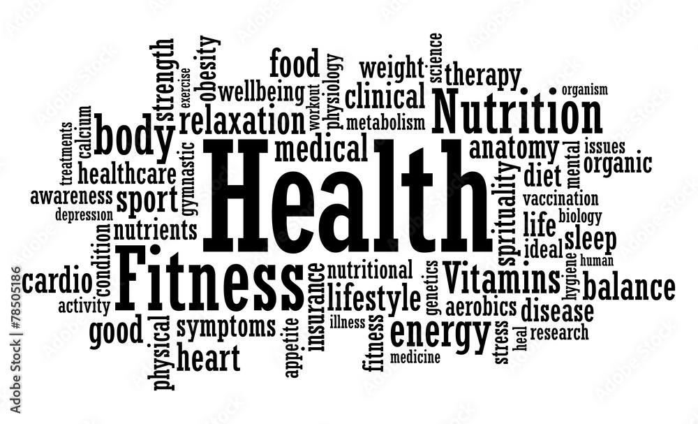 Healthcare wordcloud vector illustration Healthcare wordcloud vector illustration