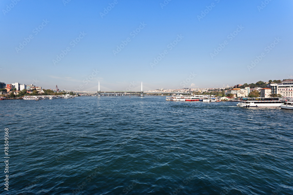 Metro bridge, Istanbul