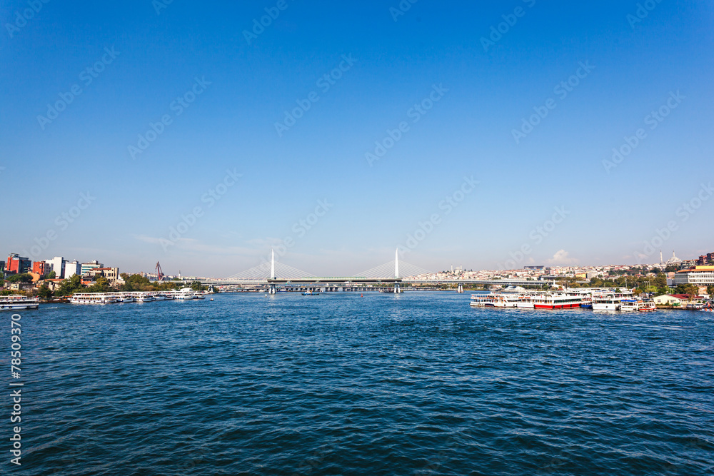 Metro bridge, Istanbul