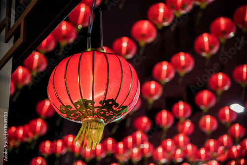 Photography red lantern