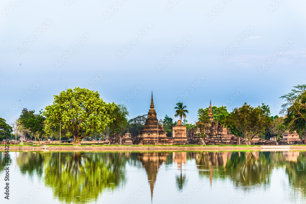 Sukhothai ruin old city