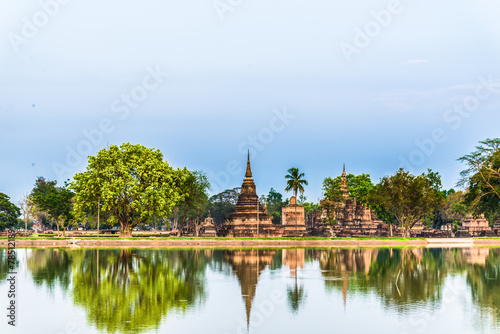 Sukhothai ruin old city