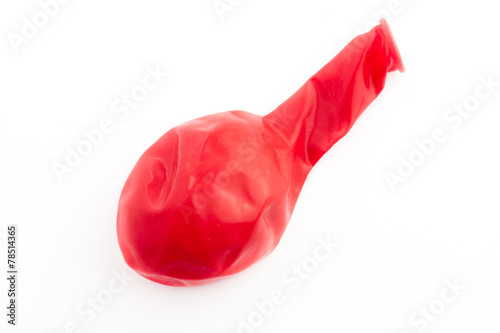deflated baloon