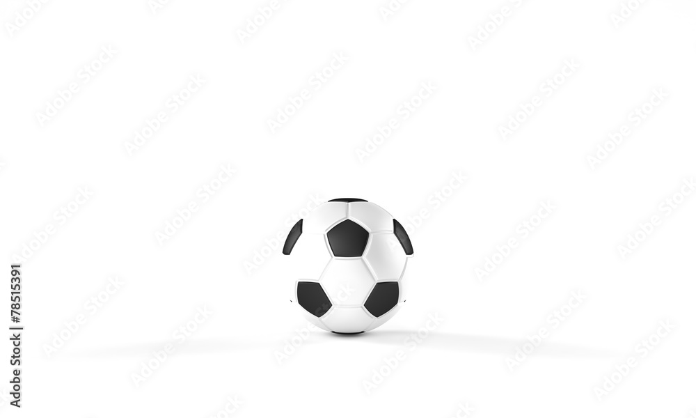 Naklejka premium サッカーボールのイラスト