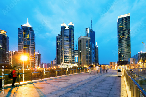 Shanghai skyscrapers © gui yong nian