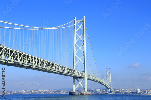 明石海峡大橋 © takadahirohito