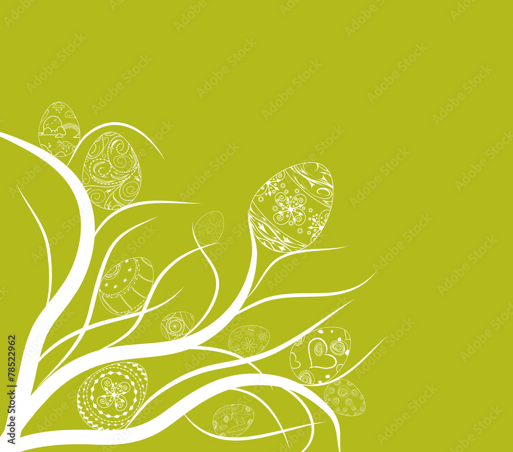 easter eggs ornament doodle background easter eggs ornament doodle background