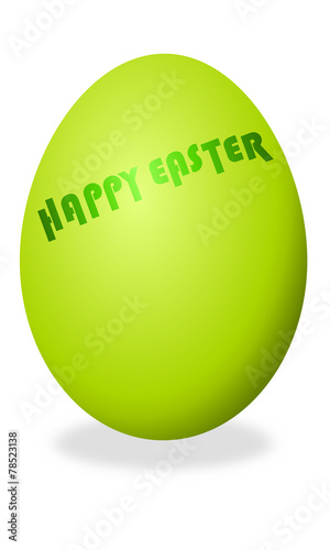 Happy easter egg