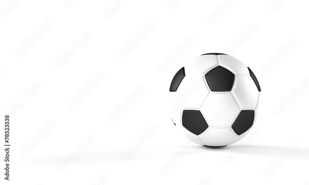 Naklejka premium サッカーボールのイラスト