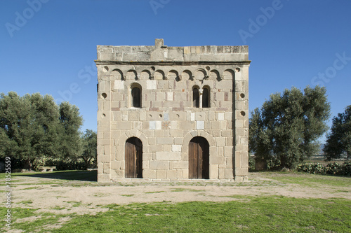 Santa Maria di Sibiola church, Serdiana (Sardinia - Italy)