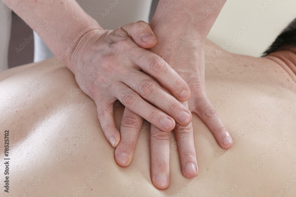 Fototapeta premium masseur's hands