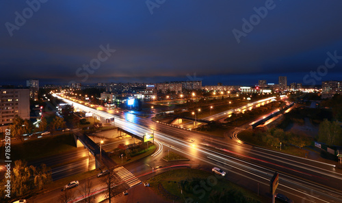 Naberezhnye Chelny  Russia - October 7  2014  cityscape view fro