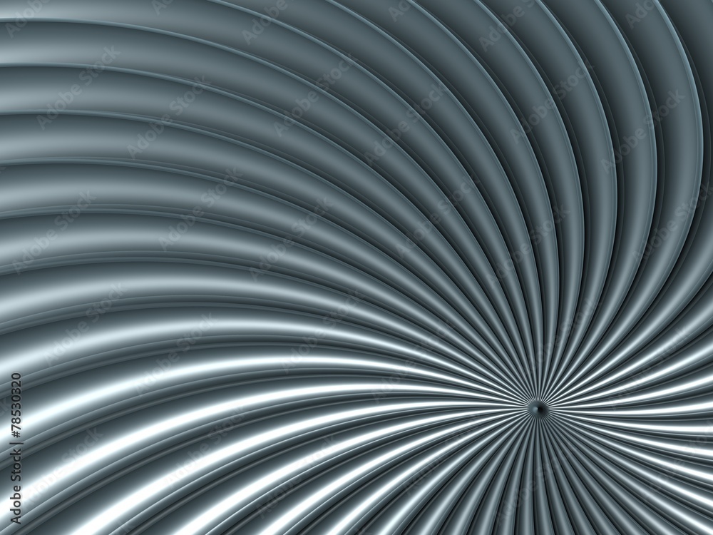Obraz premium Abstract background of a curved lines structure, 3d render