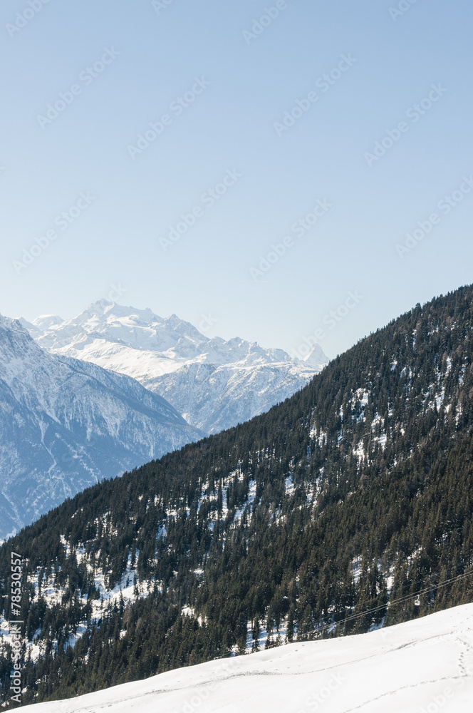 Riederalp, Bergdorf, Wallis, Alpen, Alpenregion, Winter, Schweiz