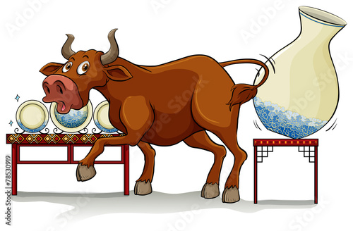 A bull in a China shop