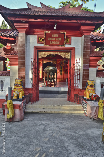 Indonesia: tempio buddista, buddha