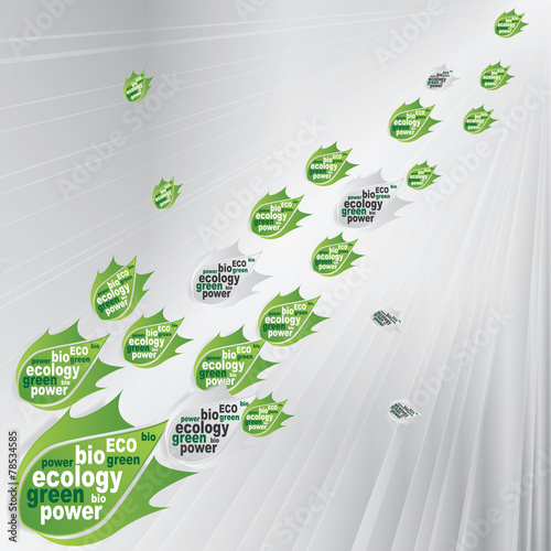 Vector green Ecological / Green energy symbol