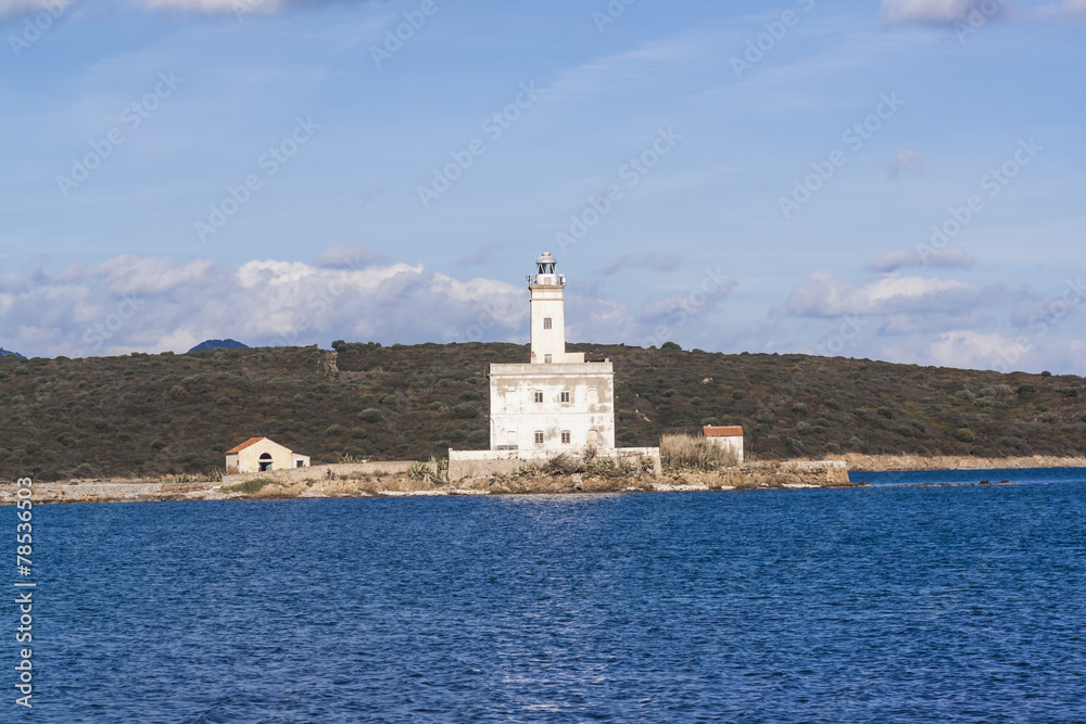 Lighthouse in Sardinia