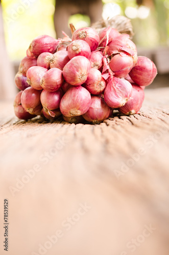 a group of red onion,shallot