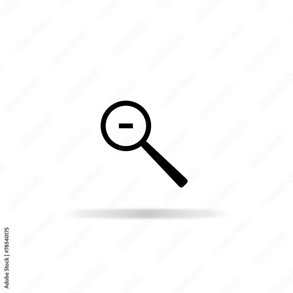 Zoom icon - vector illustration Zoom icon - vector illustration