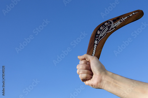 Back Soon - Boomerang - Australia photo