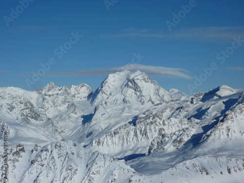 Mont Blanc summit in France © pierrot46