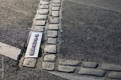 Photography Verlauf der Berliner Mauer