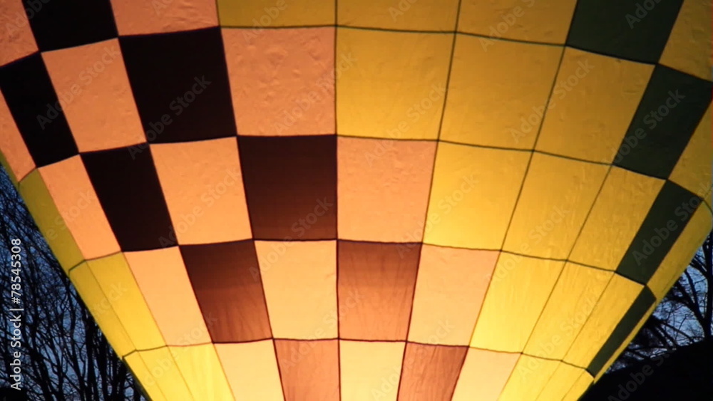 Ballon glüht