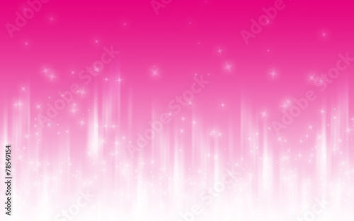Fototapeta Naklejka Na Ścianę i Meble -  Background abstract pink white with glowing stars