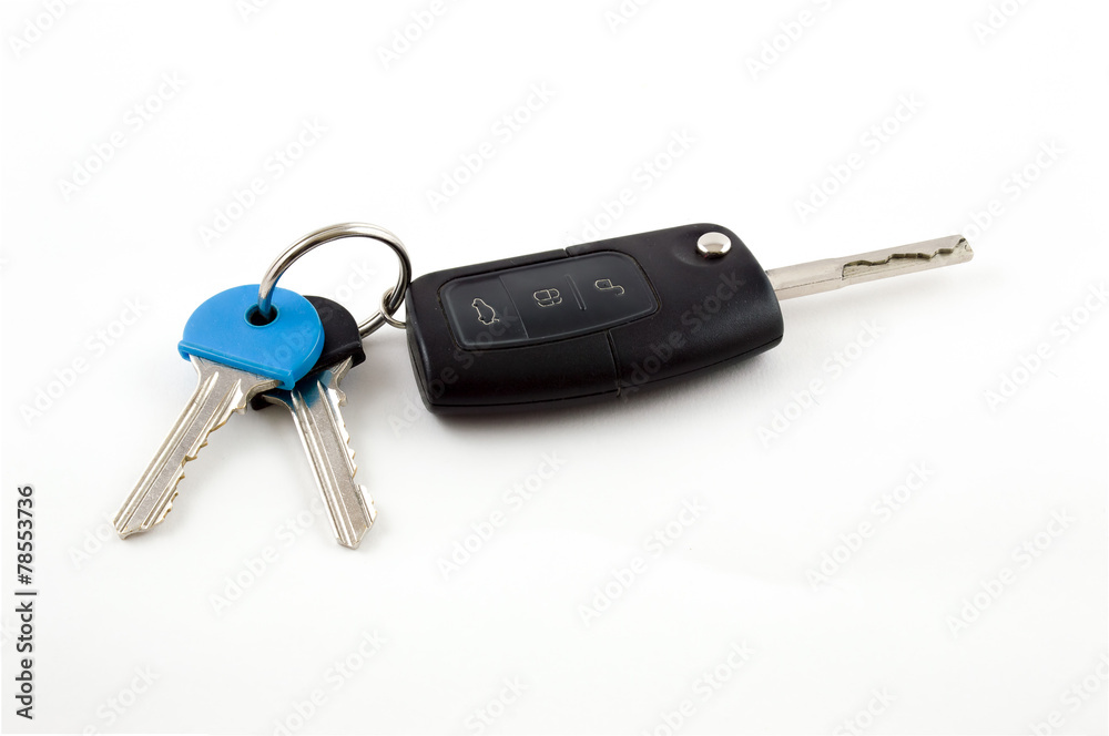Car Key fob with House Keys Car Key fob with House Keys