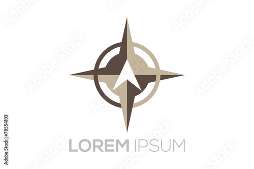 Vektör Logo Pusula