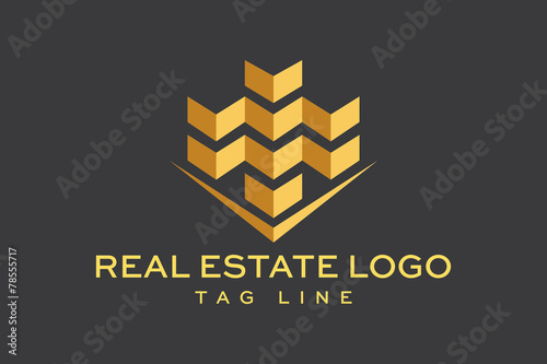 Vektör Logo Emlak Yapı İnşaat