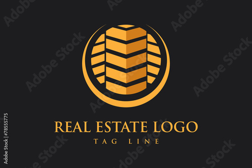 Vektör Logo Emlak Yapı İnşaat