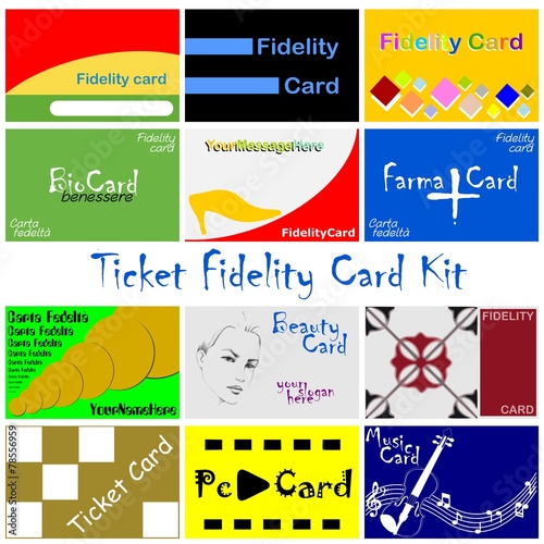 FIDELITY CARD KIT
