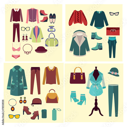 fashion clothes and accessories for women