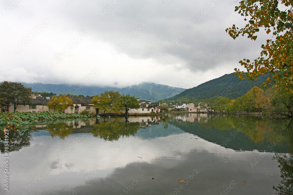 Fototapeta premium hongcun, anhui, China