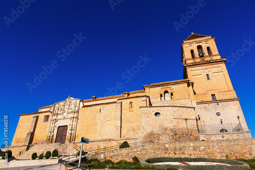 Wide angle shot of Santa Maria la Mayor church photo