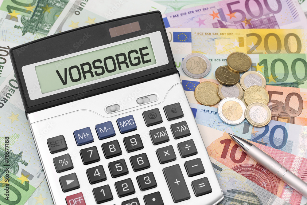 Vorsorge Vorsorge