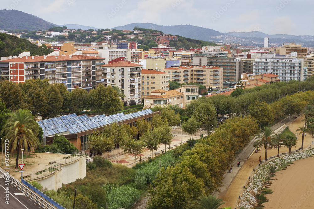 Fototapeta premium View to the Calella.