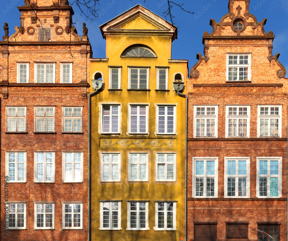 Fototapeta premium Colorful houses