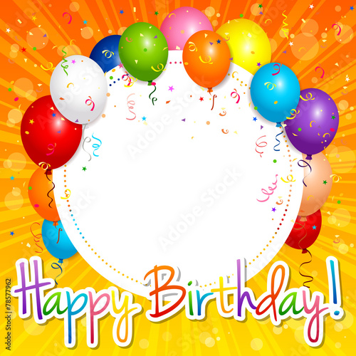Happy birthday card