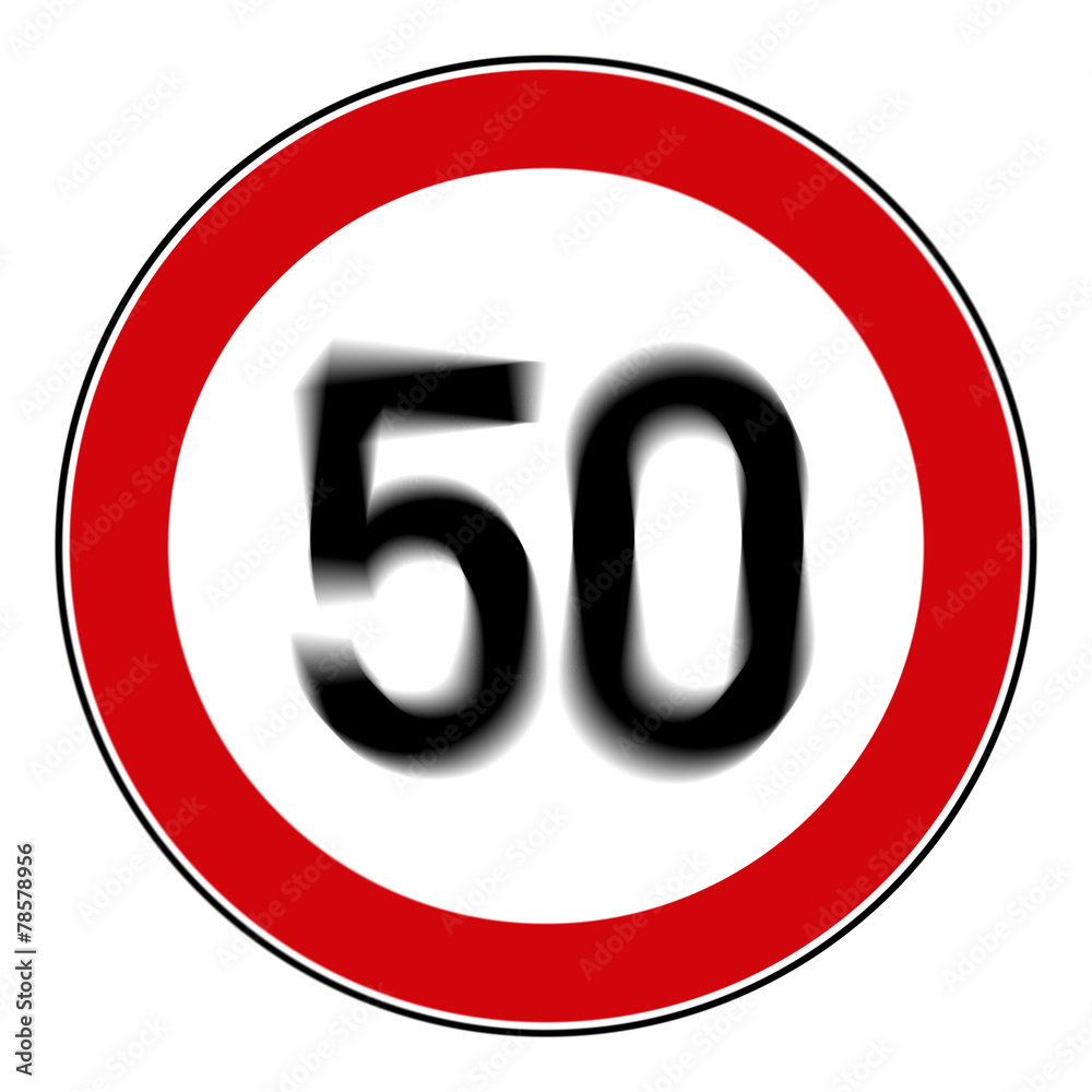 rsr6 RoadSignRound 274 - Höchstgeschwindigkeit 50 km/h - g3241 rsr6 RoadSignRound 274 - Höchstgeschwindigkeit 50 km/h - g3241