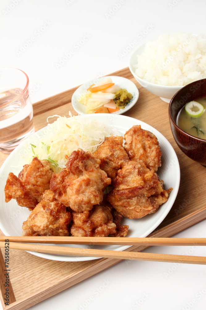 唐揚定食 唐揚定食