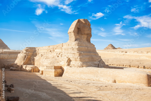 A beautiful profile of the Great Sphinx